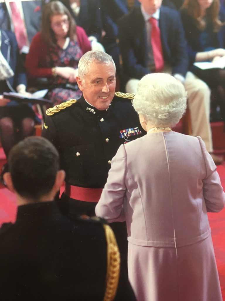 Lt Col John Harker MBE