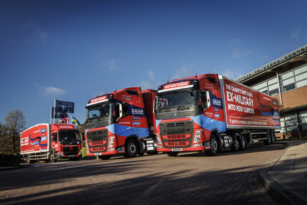 VIL's new HGV training fleet at Volvo UK
